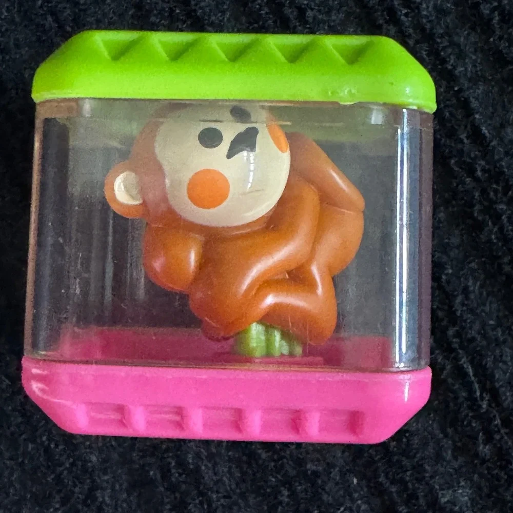 Fisher-Price Peek-a-Blocks Monkey‎ Jungle Animal Cube Toy